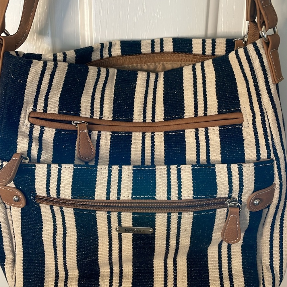 Nwot Multisac Multiple Outer And Interior Zip/Poc… - image 2